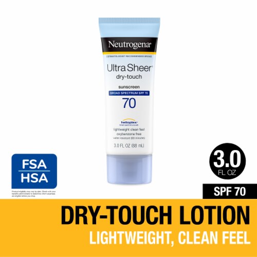 Neutrogena® Ultra Sheer® Dry-Touch Sunscreen Lotion Broad Spectrum SPF 70