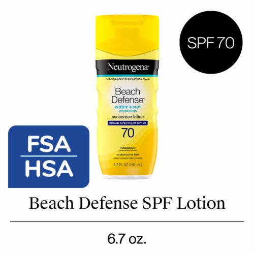 Neutrogena® Beach Defense® Sunscreen Lotion Broad Spectrum SPF 70