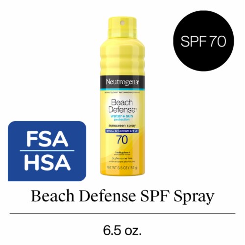 Neutrogena® Beach Defense® Spray Sunscreen Broad Spectrum SPF 70