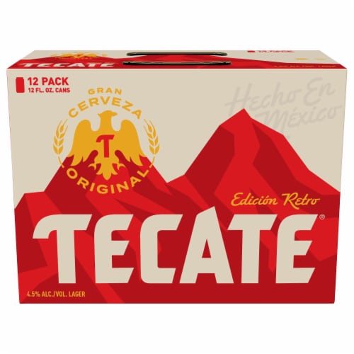Tecate® Original Mexican Lager Beer 12 Pack 12 fl oz Cans