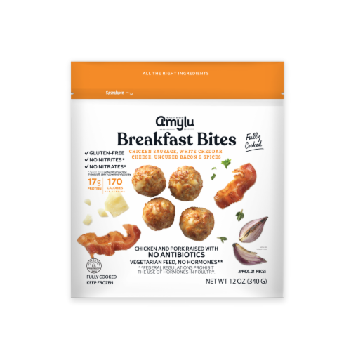 Amylu Foods® Organic Spinach and Feta Chicken Sausages