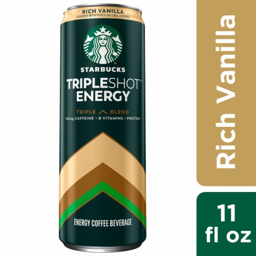 Starbucks® Tripleshot® Energy Rich Vanilla Iced Coffee Can