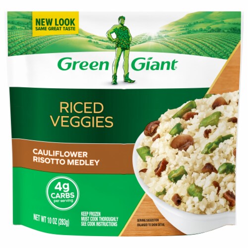 Green Giant Riced Veggies Cauliflower Risotto Medley, Frozen Side Dish