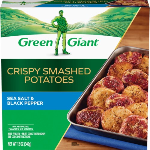 Green Giant Smashed Crispy Sea Salt & Black Pepper Potatoes