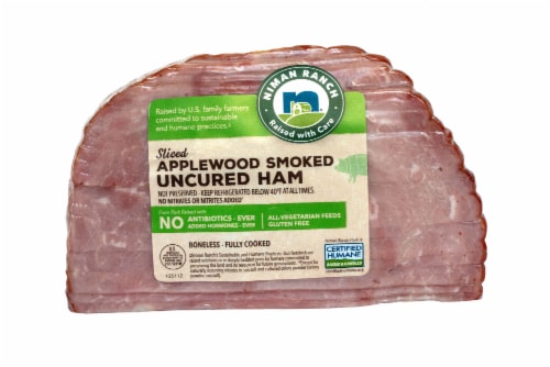 Niman Ranch Sliced Applewood Smoked Uncured Ham