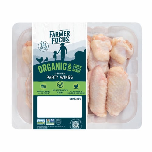 Farmer Focus Party Wings Chicken