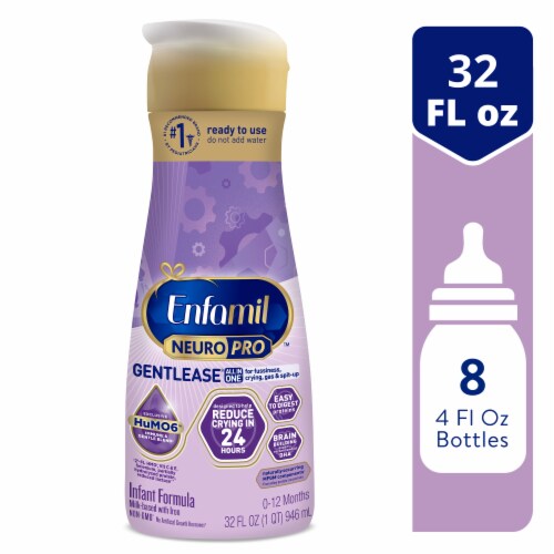 Enfamil NeuroPro Gentlease Baby Formula Ready-To-Feed Bottle