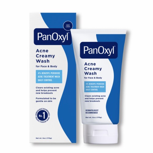 Panoxyl® Face & Body Acne Creamy Wash 4% Benzoyl Perozide Gentle PH Balanced
