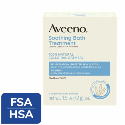 Aveeno Soothing Bath Soak For Eczema Natural Colloidal Oatmeal