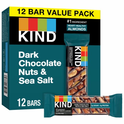 KIND Dark Chocolate Nuts & Sea Salt Nut Bars
