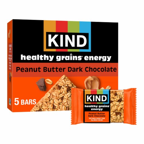 KIND Peanut Butter Dark Chocolate Healthy Grains Energy Bars