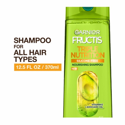 Garnier Fructis Triple Nutrition Nourishing Shampoo for Dry to Very Dry Hair
