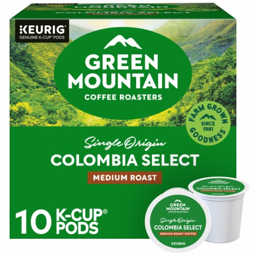Green Mountain Coffee Roasters Colombia Select Medium Roast K-Cup Coffee Pods