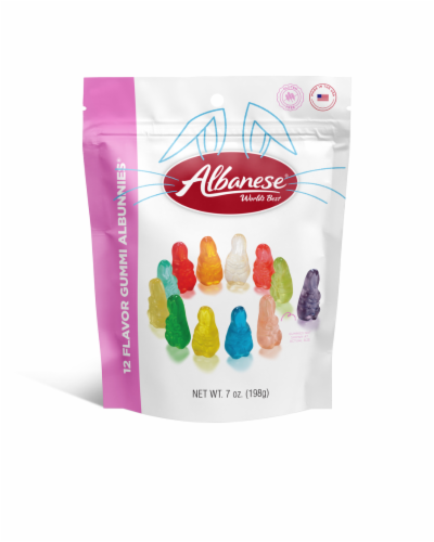 Albanese® Fruit Flavored Gummi Albunnies Gummy Candy Bag
