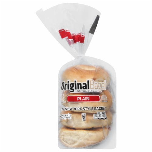 Original Bagel Unsliced Plain Bagels