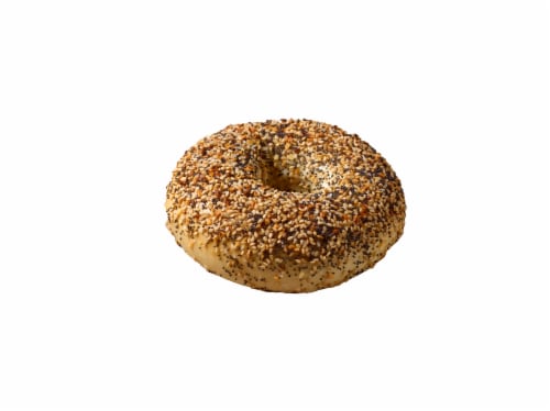 Unsliced Everything Bagels