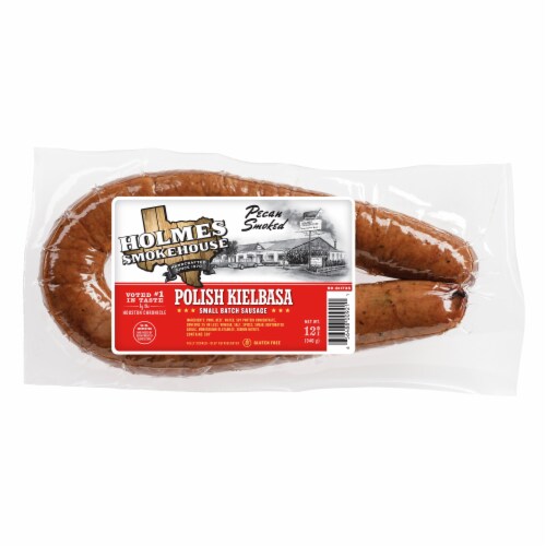 Holmes Smokehouse Pecan Smoked Kielbasa Sausage 12 oz