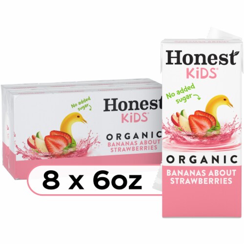 Honest Kids® Organic Bananas About Strawberries Juice Boxes