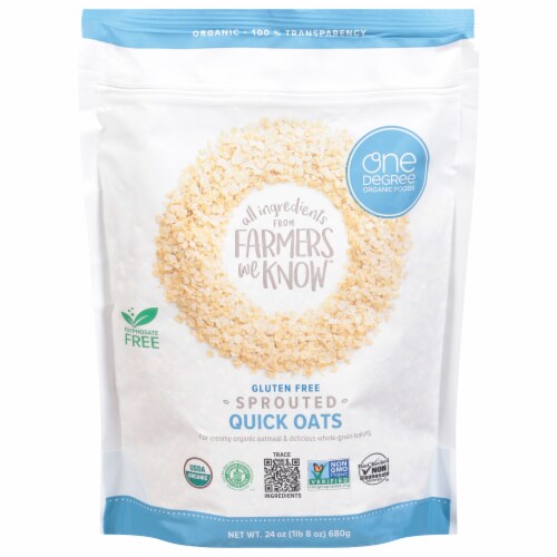 One Degree Organic Foods Sprouted Quick Cook Oats