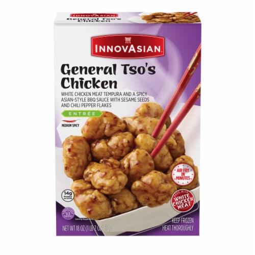 InnovAsian General Tso’s Chicken Meal, Frozen