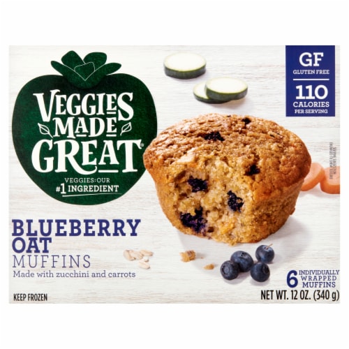 Veggies Made Great® Blueberry Oat Muffins