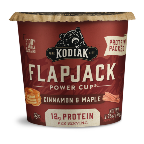 Kodiak® Protein-Packed Cinnamon and Maple Flapjack Power Cup®