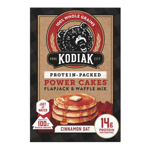 Kodiak® Protein-Packed Cinnamon Oat Power Cakes™ Pancake and Waffle Mix with 14g Protein