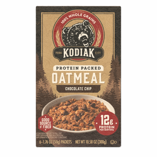 Kodiak® Protein-Packed Oatmeal Packets 6ct Chocolate Chip