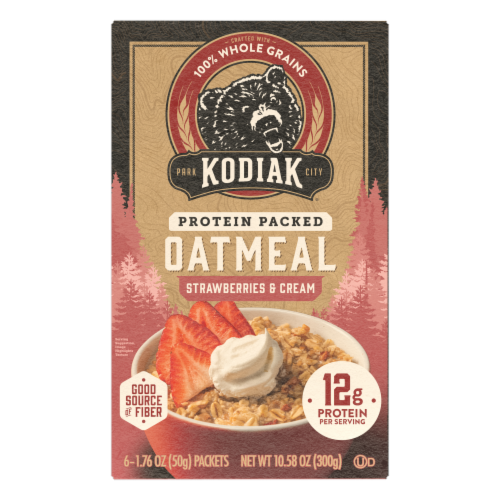 Kodiak Cakes® Protein Packed Strawberries & Cream Oatmeal