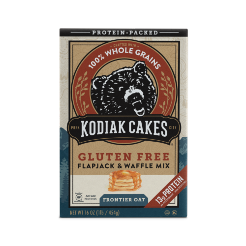 Kodiak® Gluten-Free Frontier Oat Power Cakes™ Protein Pancake and Waffle Mix with 14g Protein