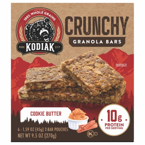Kodiak® Cookie Butter Crunchy Protein Granola Bars