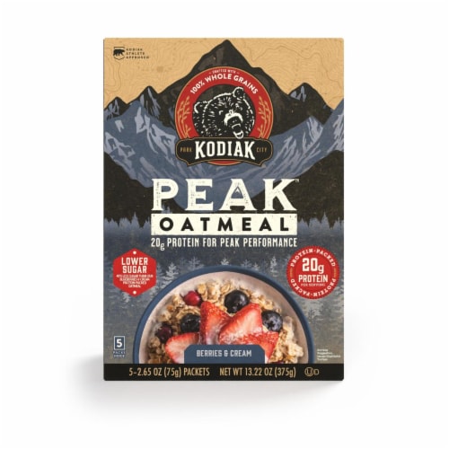 Kodiak® Peak™ Oatmeal Packets Berries & Cream