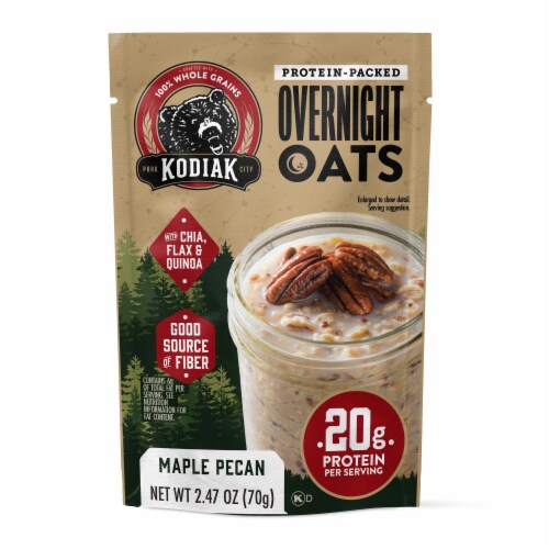 Kodiak® Cakes Protein Packed Maple Pecan Overnight Oats