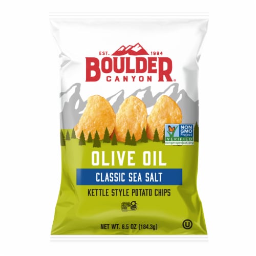 Boulder Canyon Olive Oil Classic Cut Classic Sea Salt Potato Chips