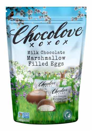 Chocolove® Milk Chocolate Marshmallow Filled Easter Eggs