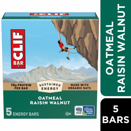 CLIF BAR Oatmeal Raisin Walnut Energy Protein Bars
