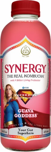 Synergy The Real Kombucha, Guava Goddess