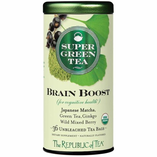 The Republic of Tea® Brain Boost Super Green Tea® Bags