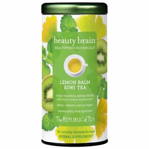 The Republic of Tea® Lemon Balm Kiwi Tea Bags