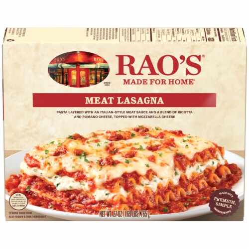 Rao’s® Made For Home Meat Lasagna Frozen Meal