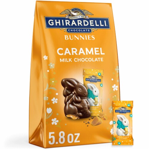 Ghirardelli Easter Caramel Milk Chocolate Bunnies