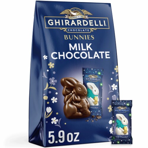Ghirardelli Easter Milk Chocolate Bunnies