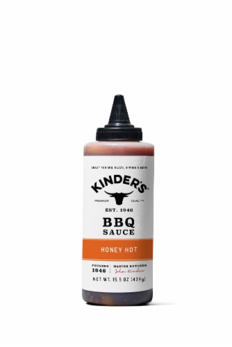 Kinder’s Honey Hot BBQ Sauce 15.5oz
