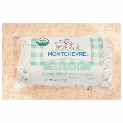Montchevre® Organic Garlic & Herbs Goat Cheese Log