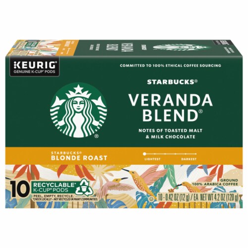 Starbucks® Veranda Blend Light Roast K-Cup Coffee Pods