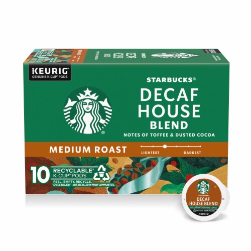 Starbucks® Decaf House Blend Medium Roast K-Cup Coffee Pods