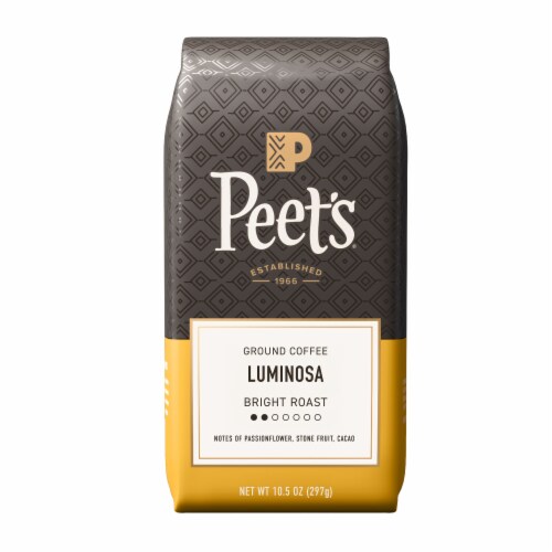 Peet’s Coffee, Luminosa Breakfast Blend, Light Roast Ground Coffee – 10.5oz Bag