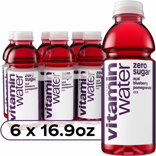 vitaminwater® XXX Acai-Blueberry-Pomegranate Zero Sugar Flavored Water Beverage Bottles