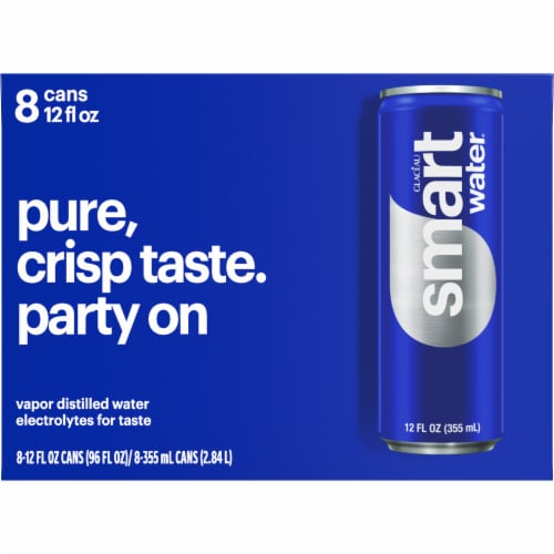 Smartwater® Enhanced Water Cans