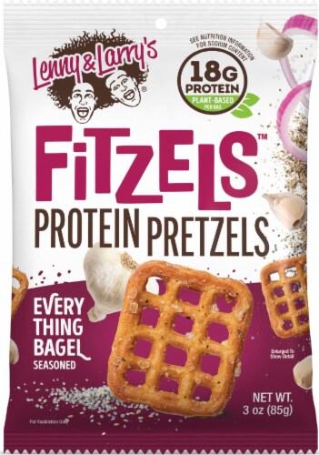Lenny & Larry’s® Fitzel’s™ Protein Pretzels Everyting Bagel